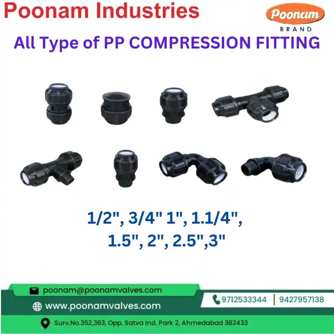 PP Compression Fittings